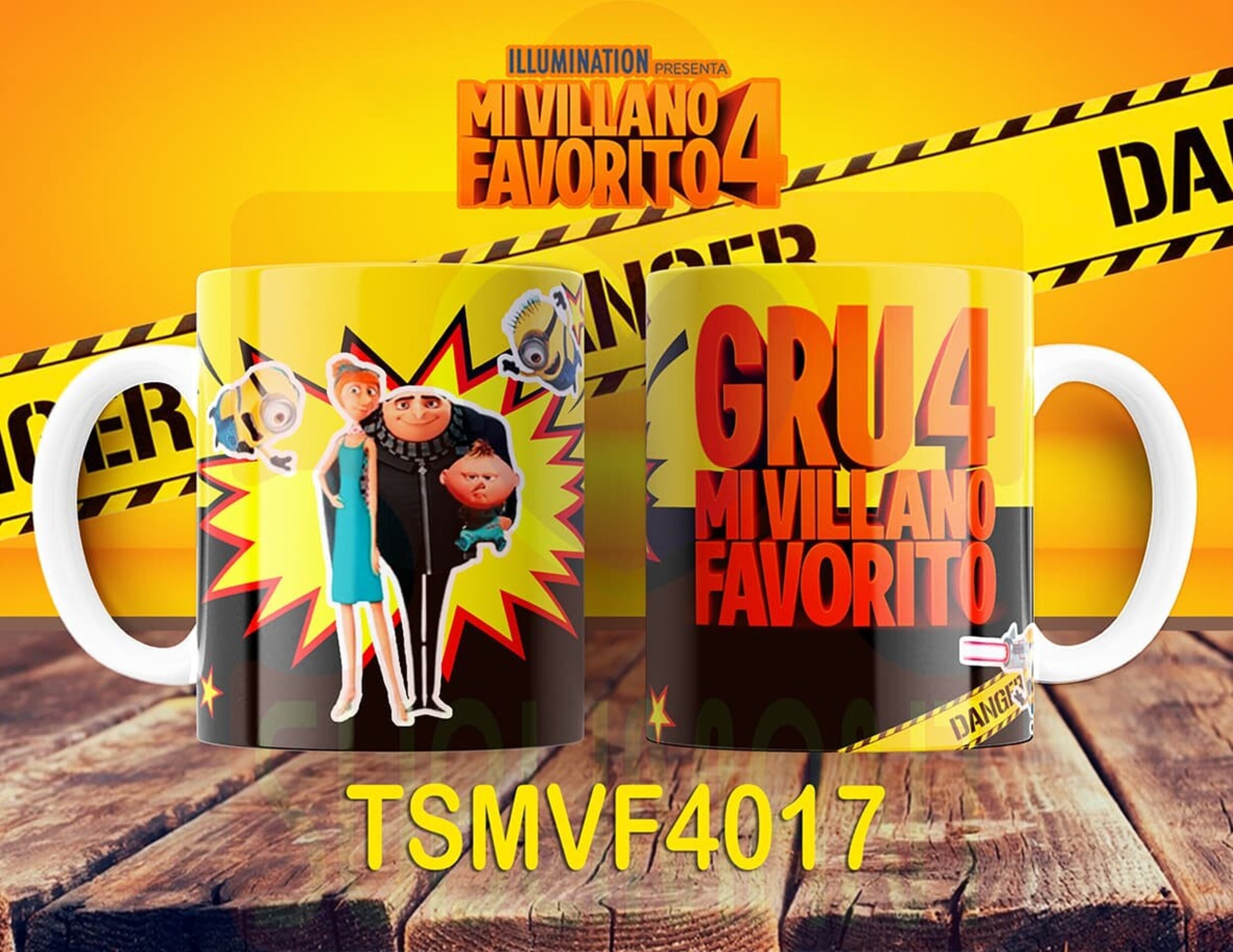 Tazas MI VILLANO FAVORITO 4 - 17