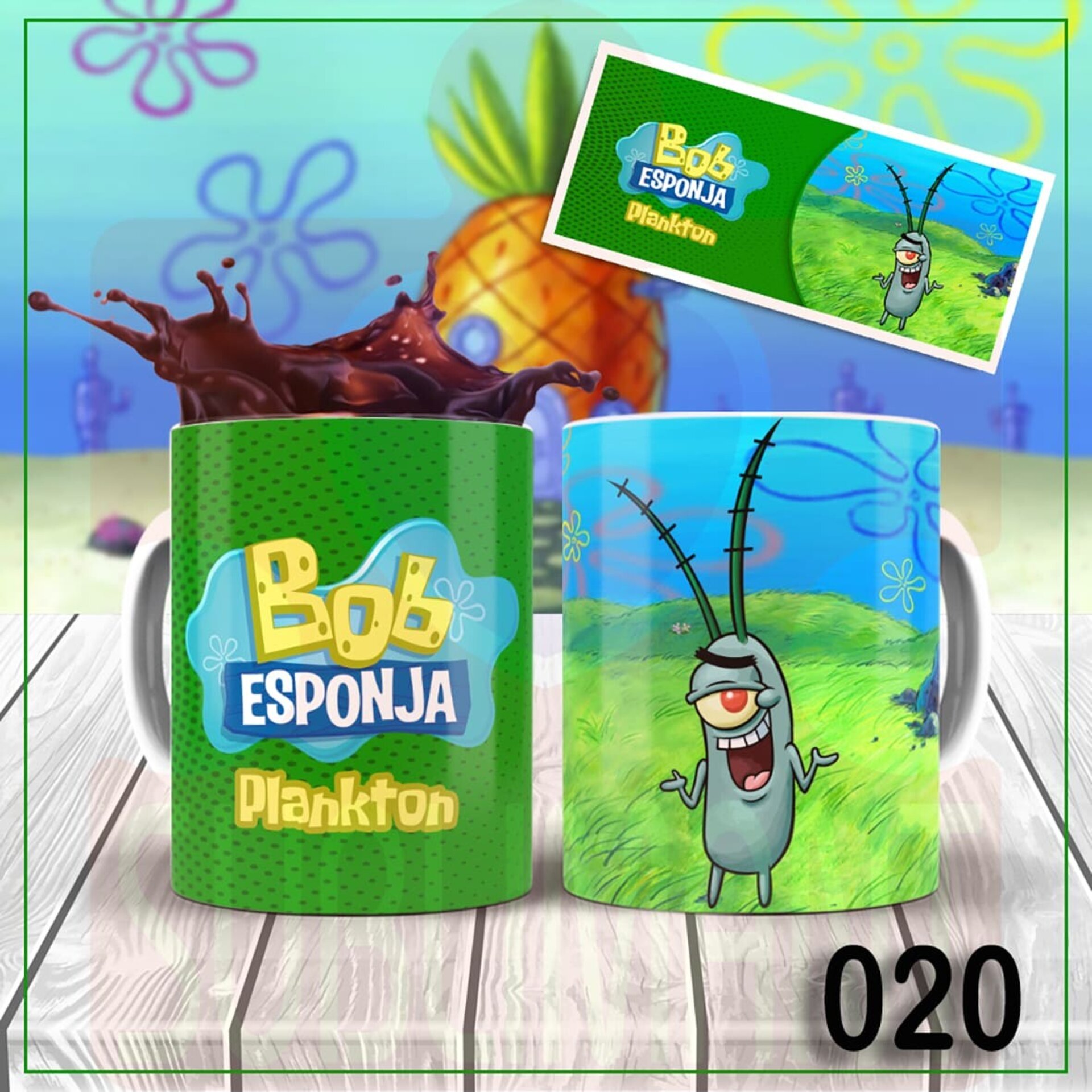 Tazas BOB ESPONJA - 20