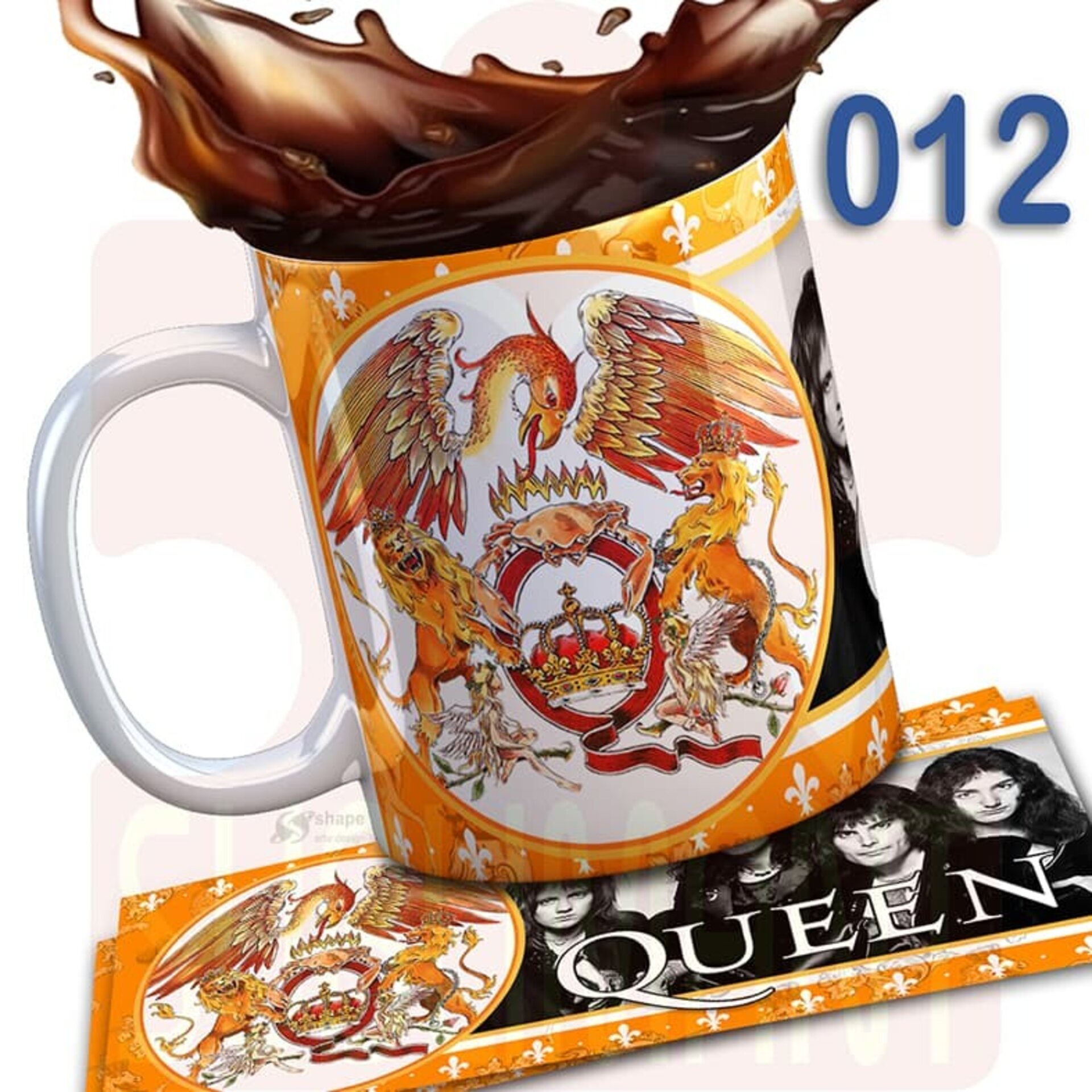 Tazas BANDAS DE ROCK - 12